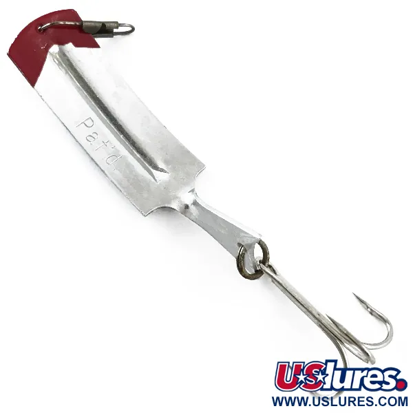 South Bend Flipit 625 Lusikka, Nikkeli / Punainen, 8,5g, Tail Fin, #5520