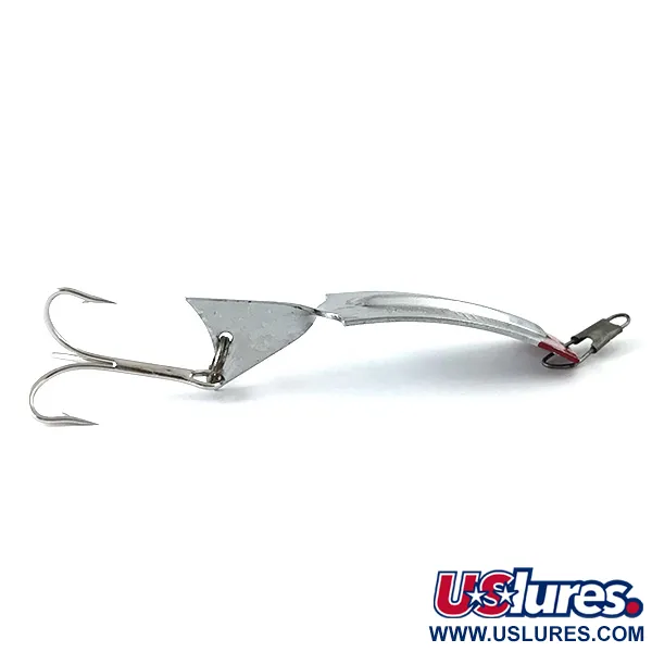 South Bend Flipit 625 Lusikka, Nikkeli / Punainen, 8,5g, Tail Fin, #5520