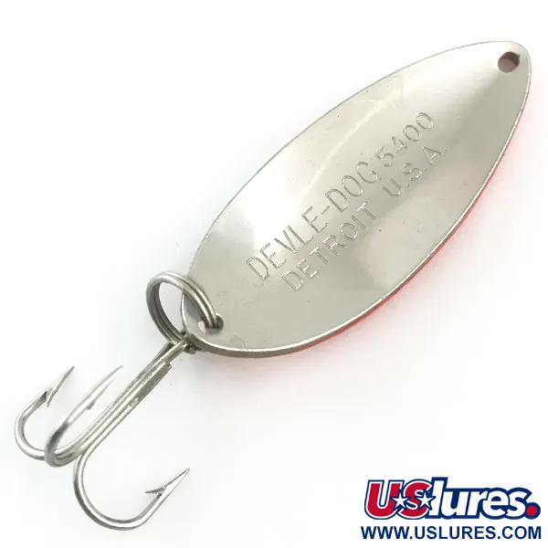 Eppinger Dardevle Devle Dog 5400 UV Lusikka, Nikkeli, 18g, UV, #5532