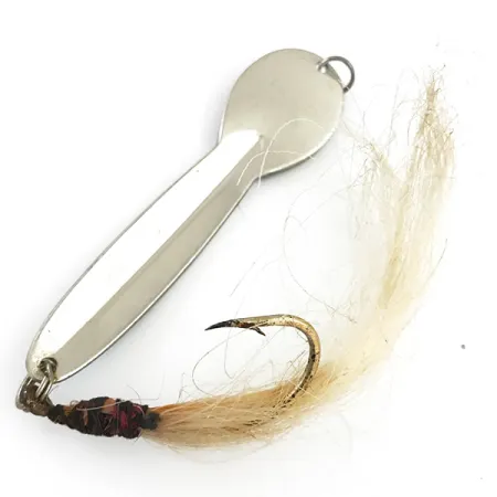 Glen Evans Loco 5 Lusikka, Hakattu Nikkeli/Sininen, 28g, Koukku, #5549