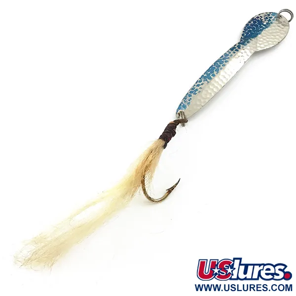 Glen Evans Loco 5 Lusikka, Hakattu Nikkeli/Sininen, 28g, Koukku, #5549