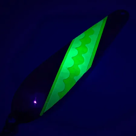 Northern King 28 UV Lusikka, Hopea/Keltainen/Vihreä UV, 14g, #5568