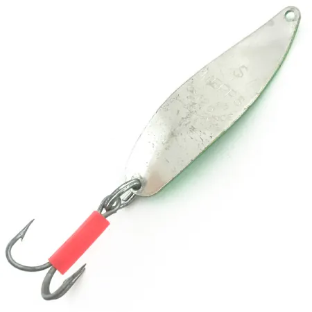 Mepps Syclops 1 Lusikkauistin, Green Metallic / Hopea, 12g, #5573