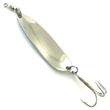 Luhr Jensen Krocodile Die #4 Lusikka, Nikkeli/Sininen, 14g, Vasaroitu, #5579