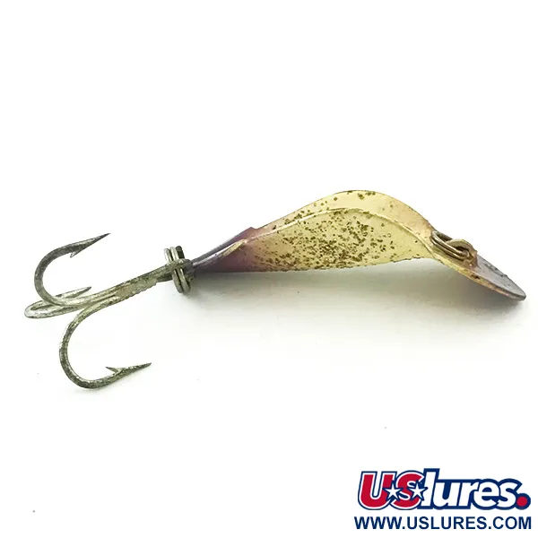 Buck Perry Spoonplug Viehe, Valkoinen/Lila/Kimalle, 5g, Syvyys, #5592