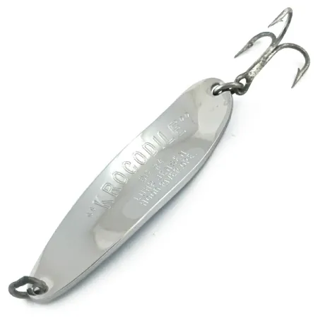 Luhr Jensen Krocodile Die #4 Lusikka, Nikkeli / Sininen, 19g, #5599