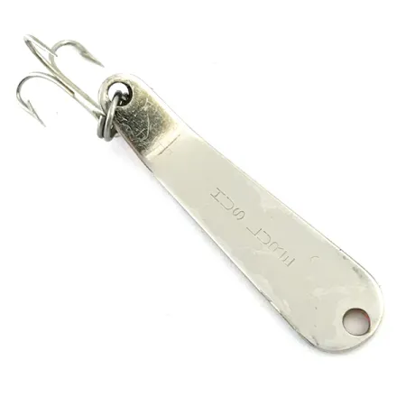 Luhr Jensen Hus-lure Lusikka, Nickel/Orange UV Glow, 4g, #5610