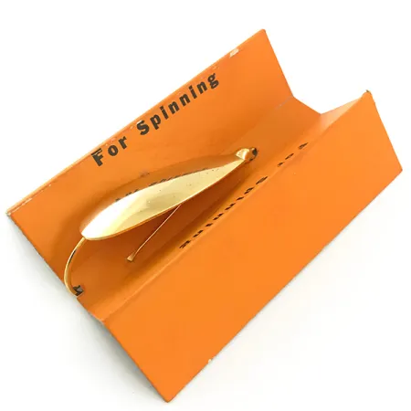 Vintage Johnson Silver Minnow Lusikka, Kulta, 9g, Ruohosuoja, #5632