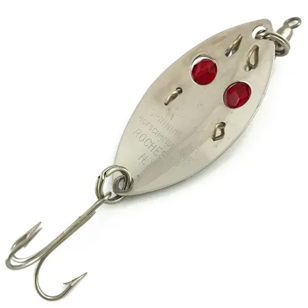 Hofschneider Red Eye junior Lusikka, Nikkeli/Liila, 10g, Silmät, #5641