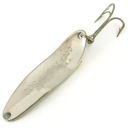 Dardevle Cop-E-Cat 7300 Lusikka, Hauki/Nikkeli, 10g, Vasaroitu, #5652