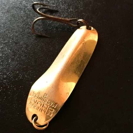 Pflueger Chum Lusikka, Kulta, 7g, Vintage USA, #5659