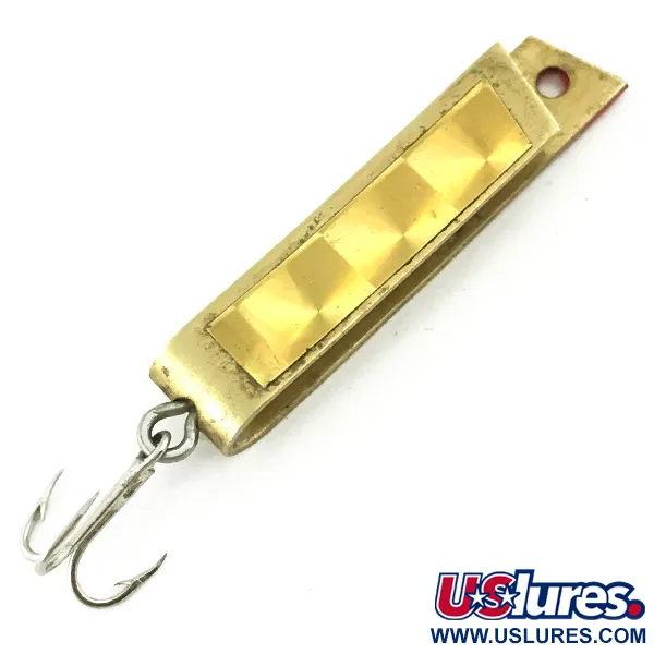 South Bend Super-Duper 502, 2,5g, Kulta / Punainen, Lusikkauistin #5663