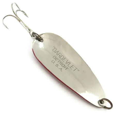 Dardevle Dardevlet Lusikkauistin, Puna/Valko/Nikkeli, 21g, #5667