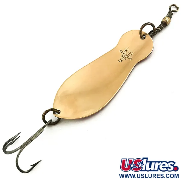 K-B Bait K-B Spoon Lusikka, Puna/Valko/Kupari, 25g, Superior WIS, #5675