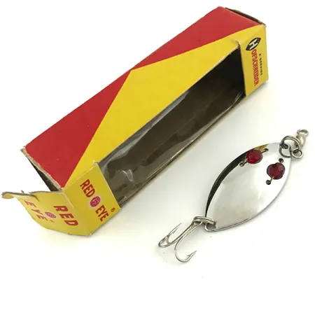 Hofschneider Red Eye Lusikka, Nikkeli / Punainen, 6.5g, Lasisilmät, #5683