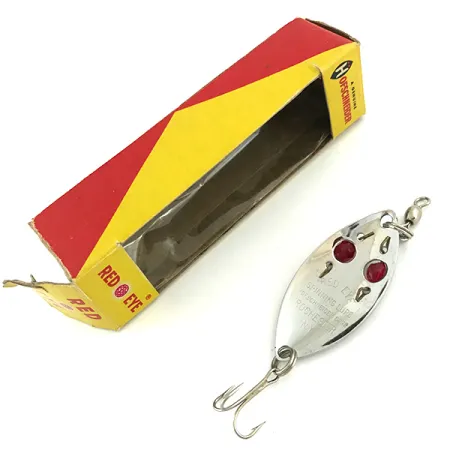 Hofschneider Red Eye Lusikka, Nikkeli / Punainen, 6.5g, Lasisilmät, #5683