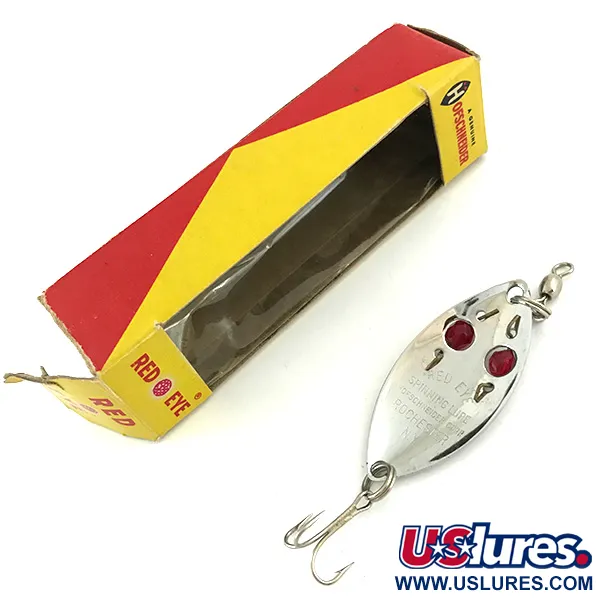 Hofschneider Red Eye Lusikka, Nikkeli / Punainen, 6.5g, Lasisilmät, #5683