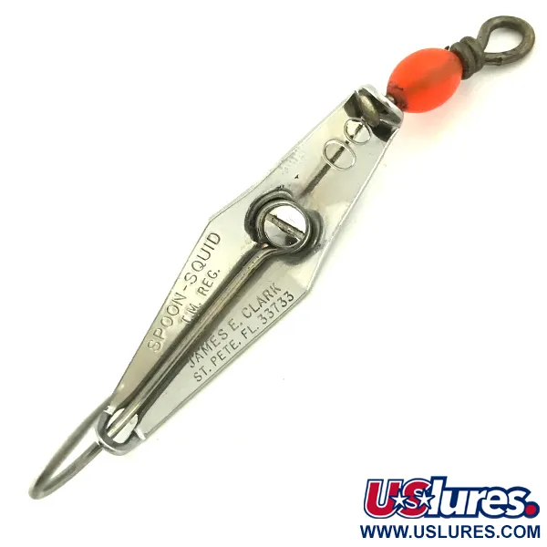 James E. Clark Clark Spoon Lusikka, Nikkeli/Punainen, 5g, Ruohosuoja, #5685