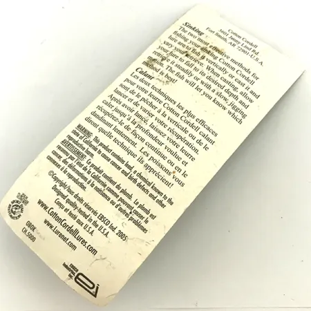 Cotton Cordell CC Spoon Jig, Vasaroitu nikkeli, 24g, lusikka, #5691