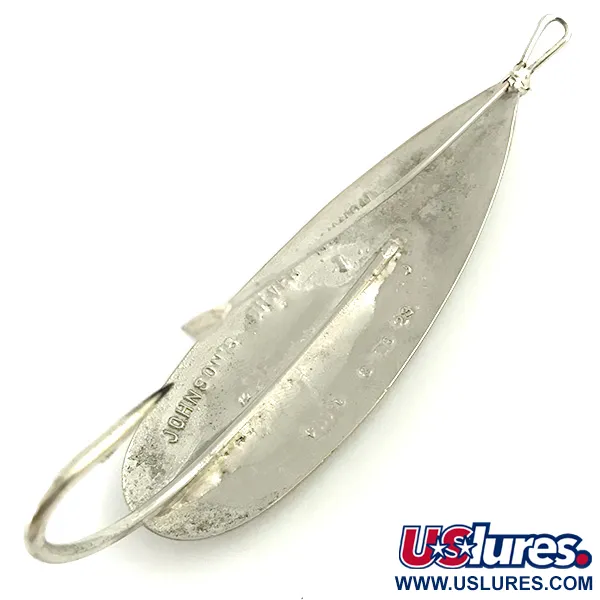 Weedless Johnson Silver Minnow Lusikka, Hopea, 21g, Ruohosuoja, #5713