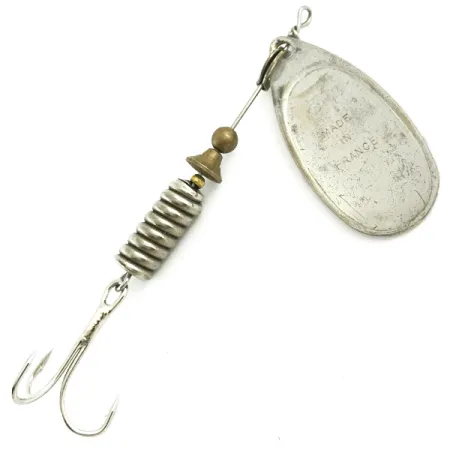 Mepps Comet 4 Vintage Lippa, Hopea, 9g, Vaihtokoukku, #5735