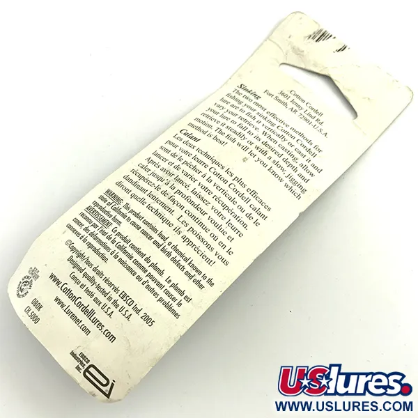 Cotton Cordell CC Spoon Pystypilkki, Vasaroitu Nikkeli, 14g, #5740