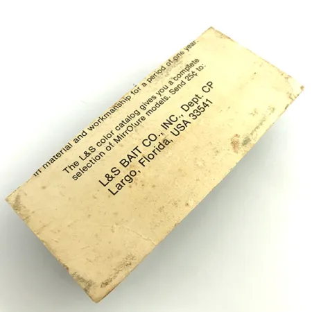 L&S Bait Company MirrOlure Bass-master Walker, Puna/Hopea, 14g, #5744