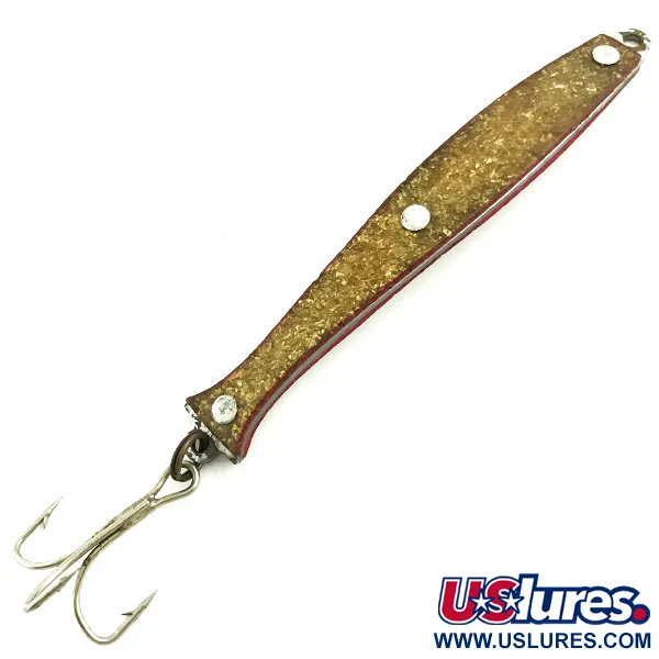 Sparky Jr. Spoon Sparkling Minnow Lusikkauistin, Kulta/Puna, 14g, #5751