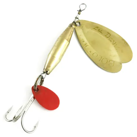 Luhr Jensen Les Davis Bolo UV Lippa, Messinki, 14g, UV-Kuvio, #5756