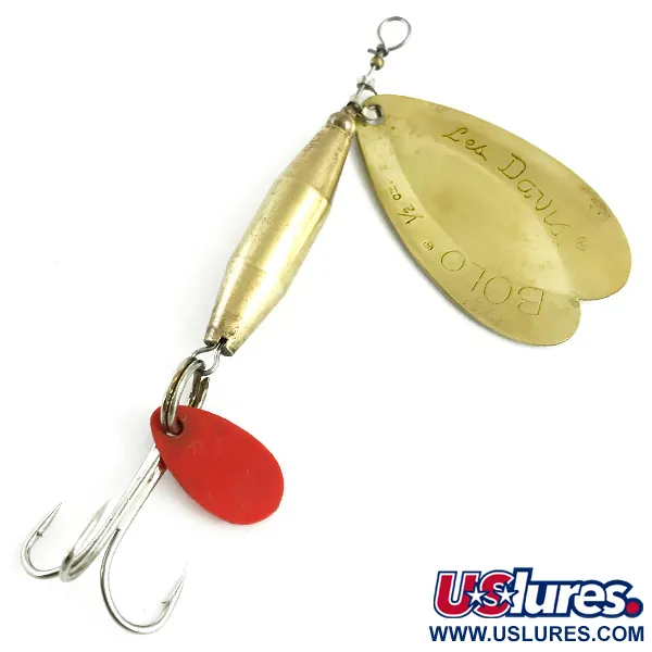 Luhr Jensen Les Davis Bolo UV Lippa, Messinki, 14g, UV-Kuvio, #5756