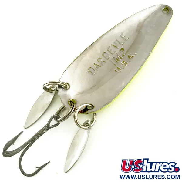 Eppinger Dardevle Imp Klicker UV Lusikkauistin, Keltainen/Puna/Nikkeli, 11g, #5788