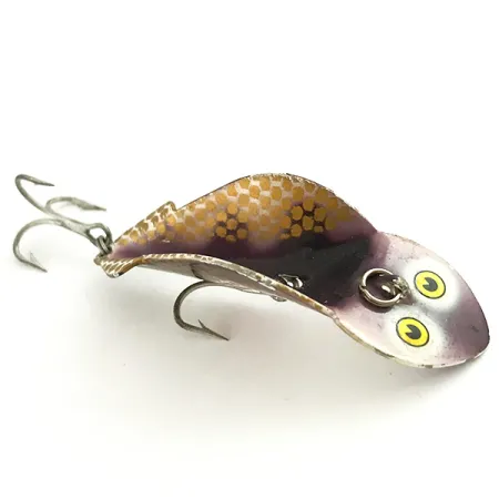 Buck Perry Spoonplug Uistin, Purppura-Ruskea, 7g, Syvännelevy, #5789