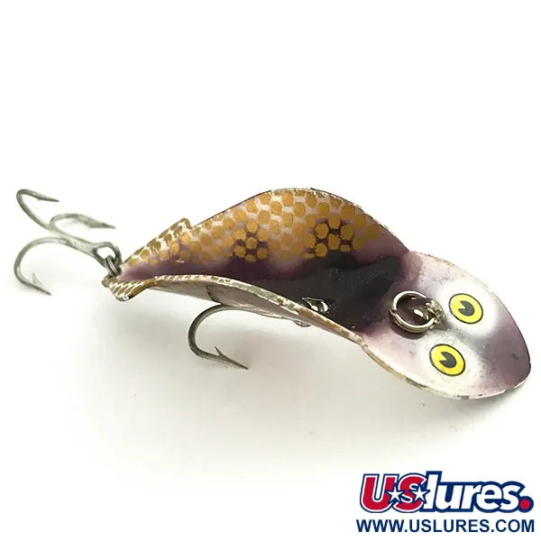 Buck Perry Spoonplug Uistin, Purppura-Ruskea, 7g, Syvännelevy, #5789