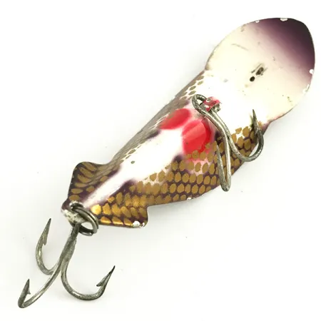 Buck Perry Spoonplug Uistin, Purppura-Ruskea, 7g, Syvännelevy, #5789