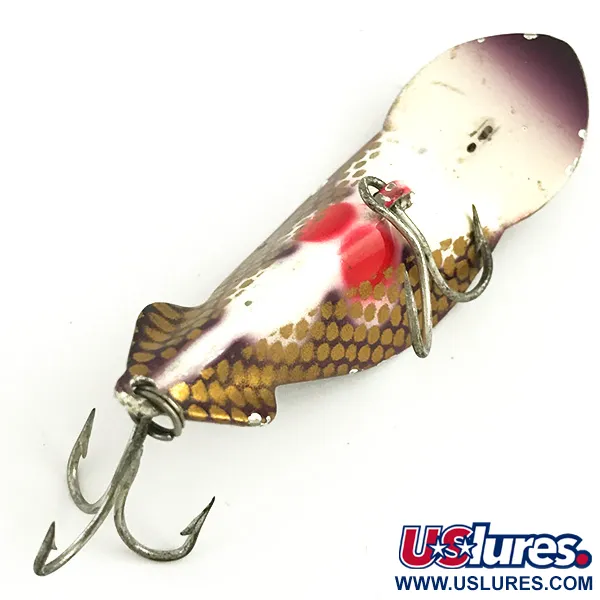 Buck Perry Spoonplug Uistin, Purppura-Ruskea, 7g, Syvännelevy, #5789