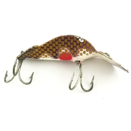 Buck Perry Spoonplug Uistin, Purppura-Ruskea, 7g, Syvännelevy, #5789