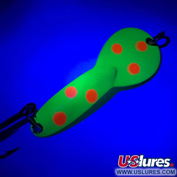 Glen Evans Loco 2 UV Lusikka, Keltainen/Punainen/Nikkeli, 7g, UV, #5790