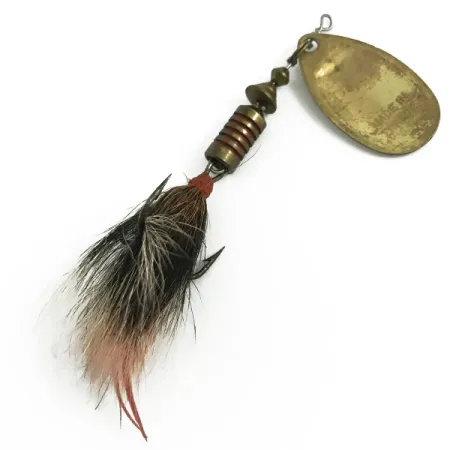 Mepps Aglia 3 dressed Lippa, Kulta, 7.3g, Luonnonkarva, #5828