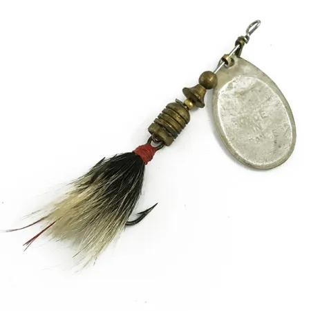 Mepps Aglia 3 dressed Lippa, Hopea, 7,3g, Luonnonkarva, #5830