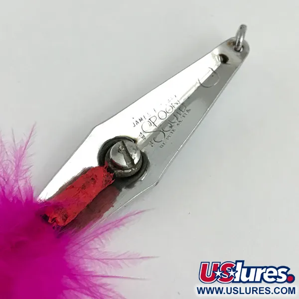 James E. Clark Clark Spoon Lusikka, Kromi/Pinkki, 5g, Ruohosuojattu, #5856