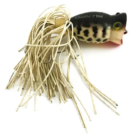Fred Arbogast Hula Popper, Tiger, 8g, kumihame, #5858