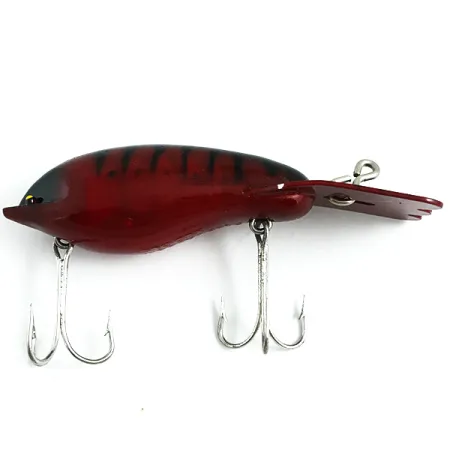 Fred Arbogast Mud Bug Vaappu, Tummanpunainen, 14g, Metallilippa, #5863