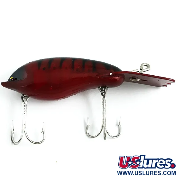 Fred Arbogast Mud Bug Vaappu, Tummanpunainen, 14g, Metallilippa, #5863