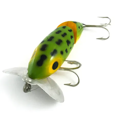 Fred Arbogast Jitterbug Jointed Pintauistin, Frog, 10g, #5868