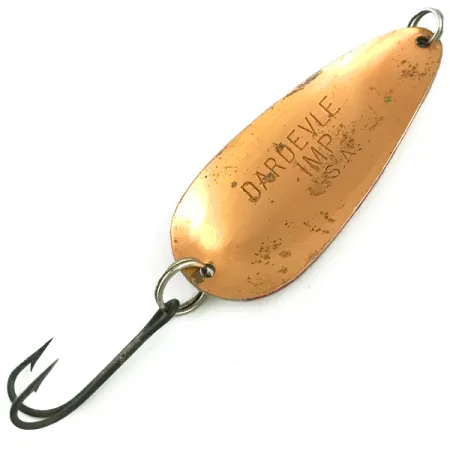 Eppinger Dardevle Imp Lusikka, Puna/Valko/Kupari, 11g, Kupari, #5873