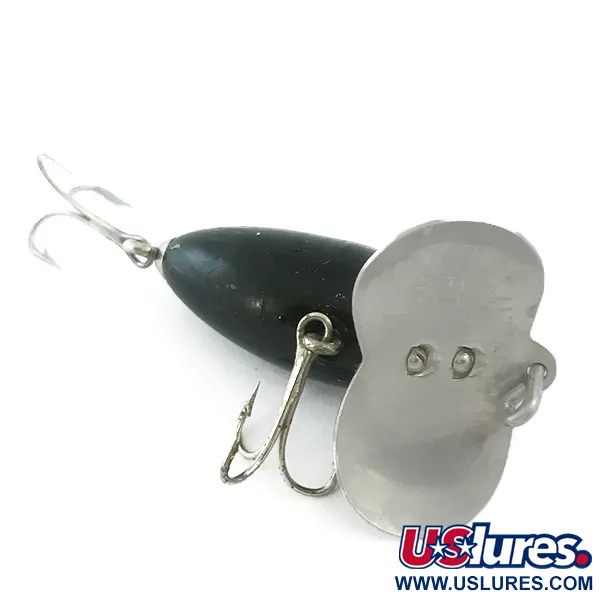 Fred Arbogast Jitterbug Pintaviehe, Musta, 7g, Vintage, #5880