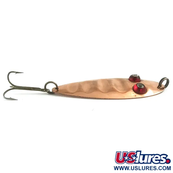 Paul Bunyan Ruby Spoon Lusikkauistin, Kupari/Punaiset silmät, 25g, #5883