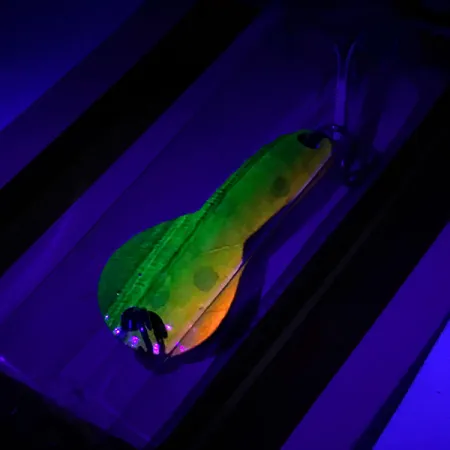 Luhr Jensen Loco 1UV Lusikka, Ahven, 4g, UV-pinnoite, #5900