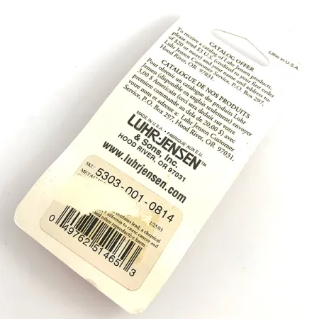 Luhr Jensen Loco 1UV Lusikka, Ahven, 4g, UV-pinnoite, #5900