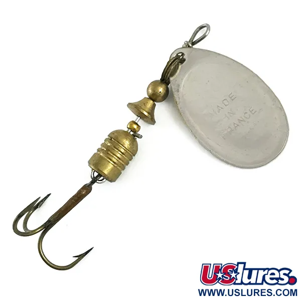 Mepps Aglia 2 (1950s) Lippa, Hopea, 4,5g, British Patent, #5906